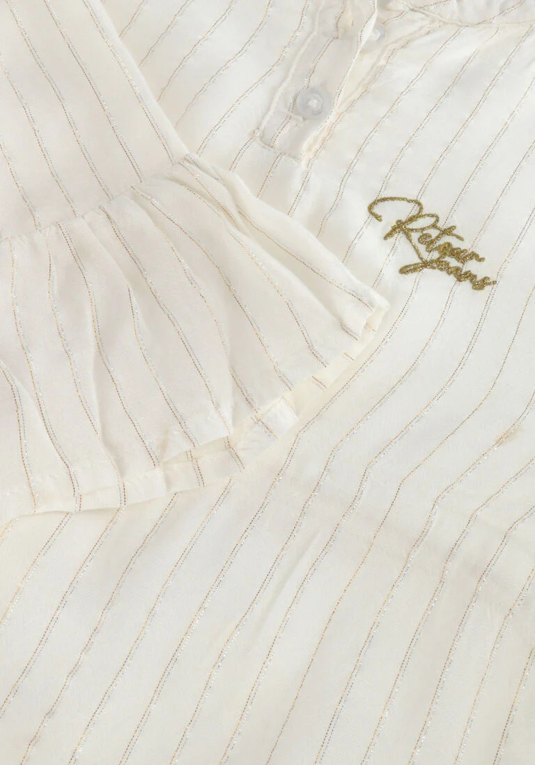 RETOUR witte retour mini jurk yoline