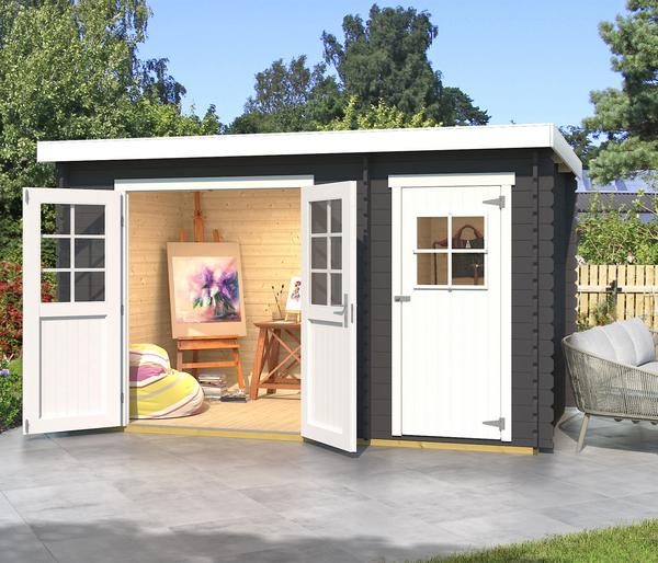 Weka Gartenhaus 254, ca. B390/H222/T246 cm