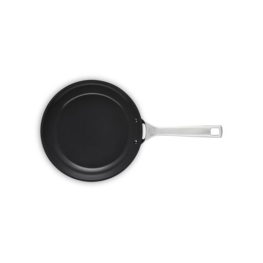 Le Creuset Non-Stick Ceramic Stegepande, Black, Ø24 cm