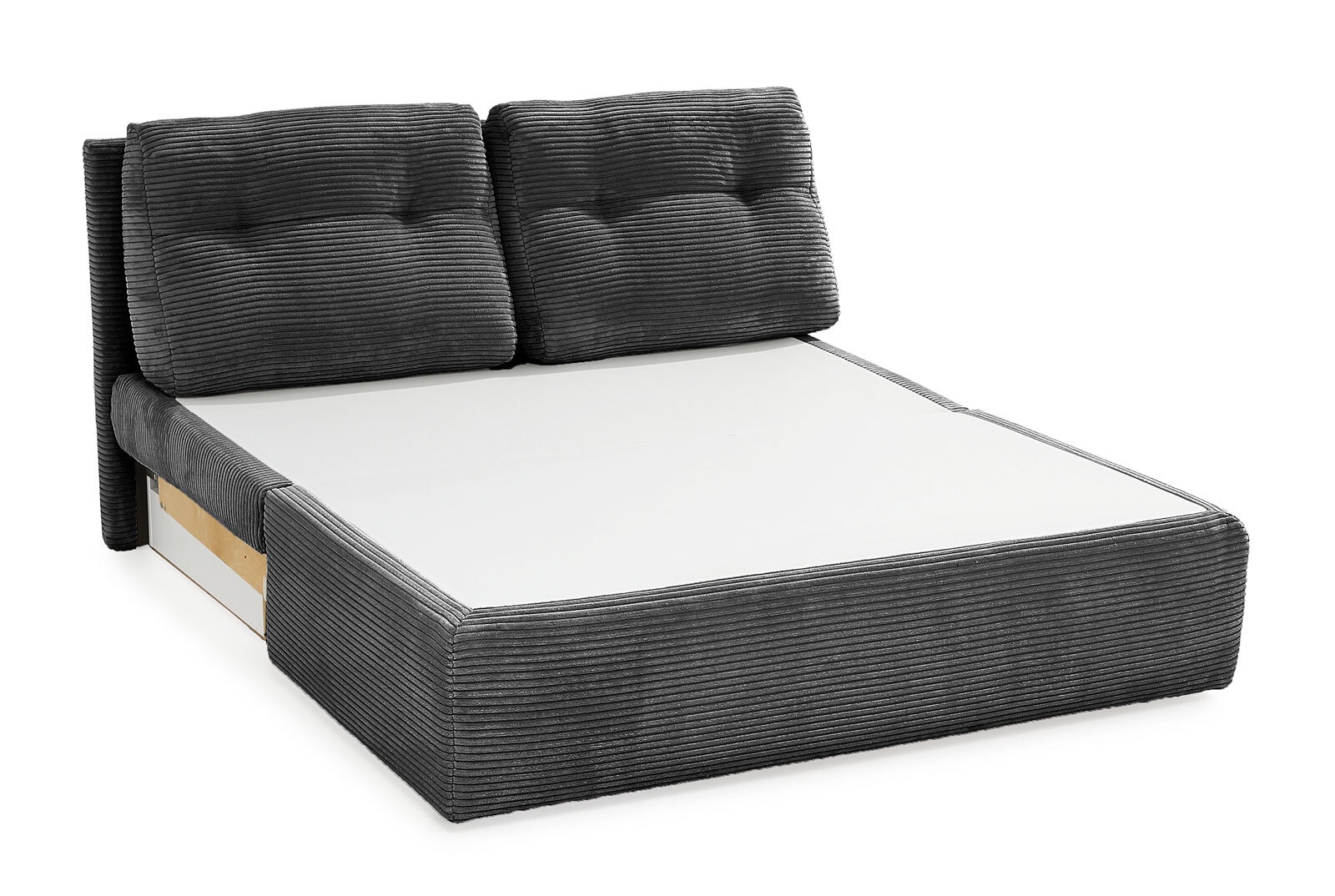 Schlafsofa Torben 136 x 74 x 85 cm grau
