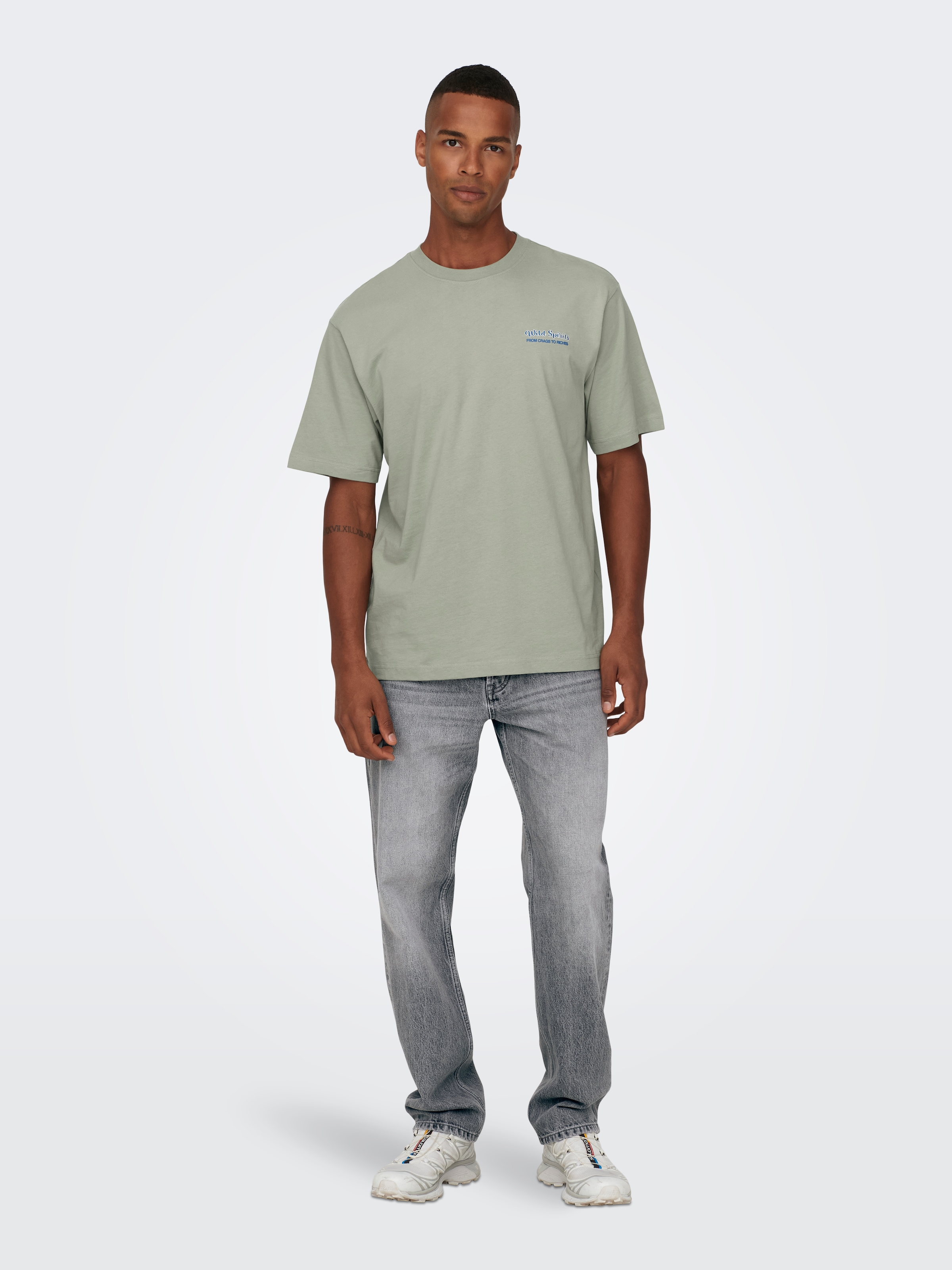 ONLY & SONS Regular-fit-Jeans »ONSEDGE STRAIGHT BROMO 0017 DOT DNM NOOS«