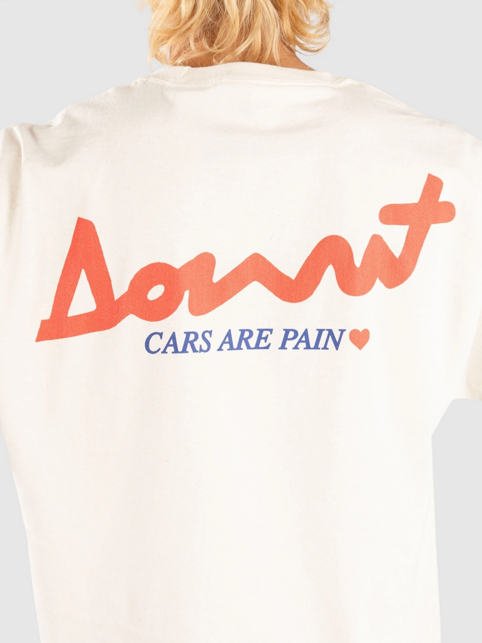 Donut Cars Are Pain T-Shirt natural