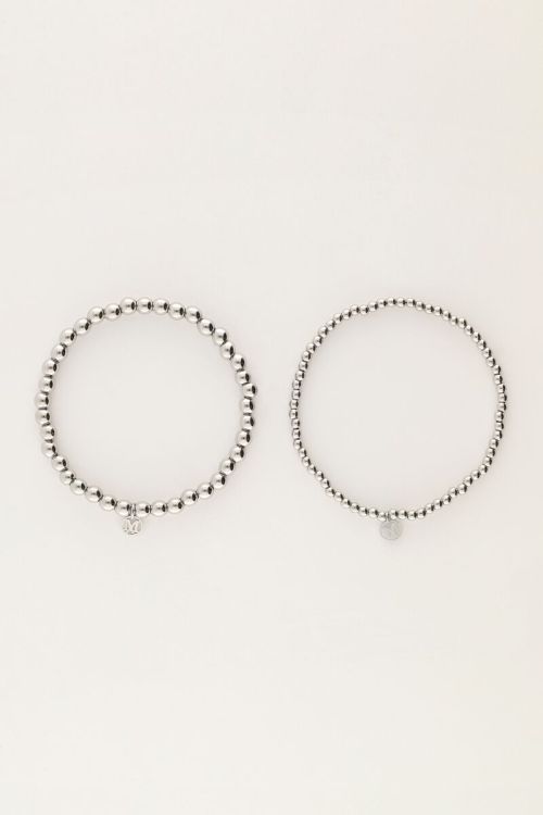 Bold armbanden set met bubbel