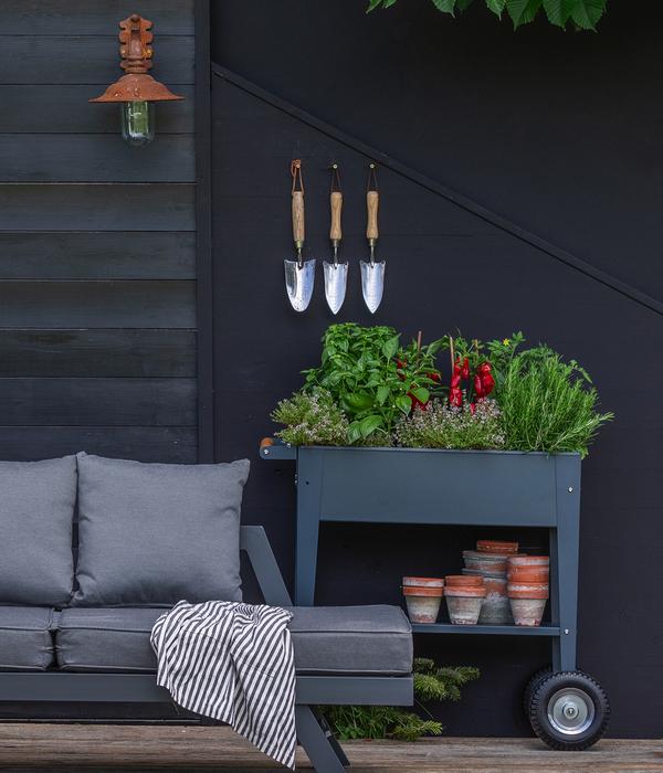 Herstera Stahl-Hochbeet Urban, ca. B85/H80/T50