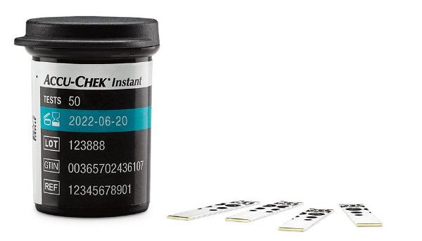 ACCU-CHEK Instant Teststreifen<br>50 Stück, Dose