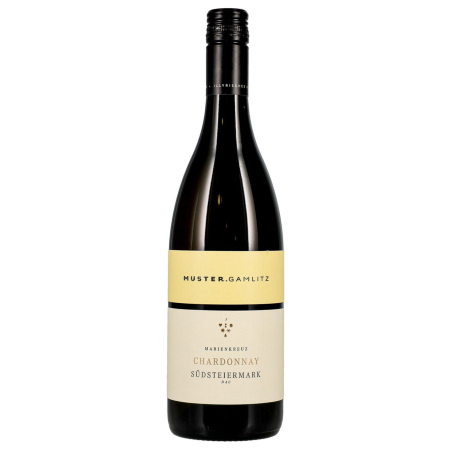 Südsteiermark DAC Chardonnay Illyr Marienkreuz Muster.Gamlitz -75cl