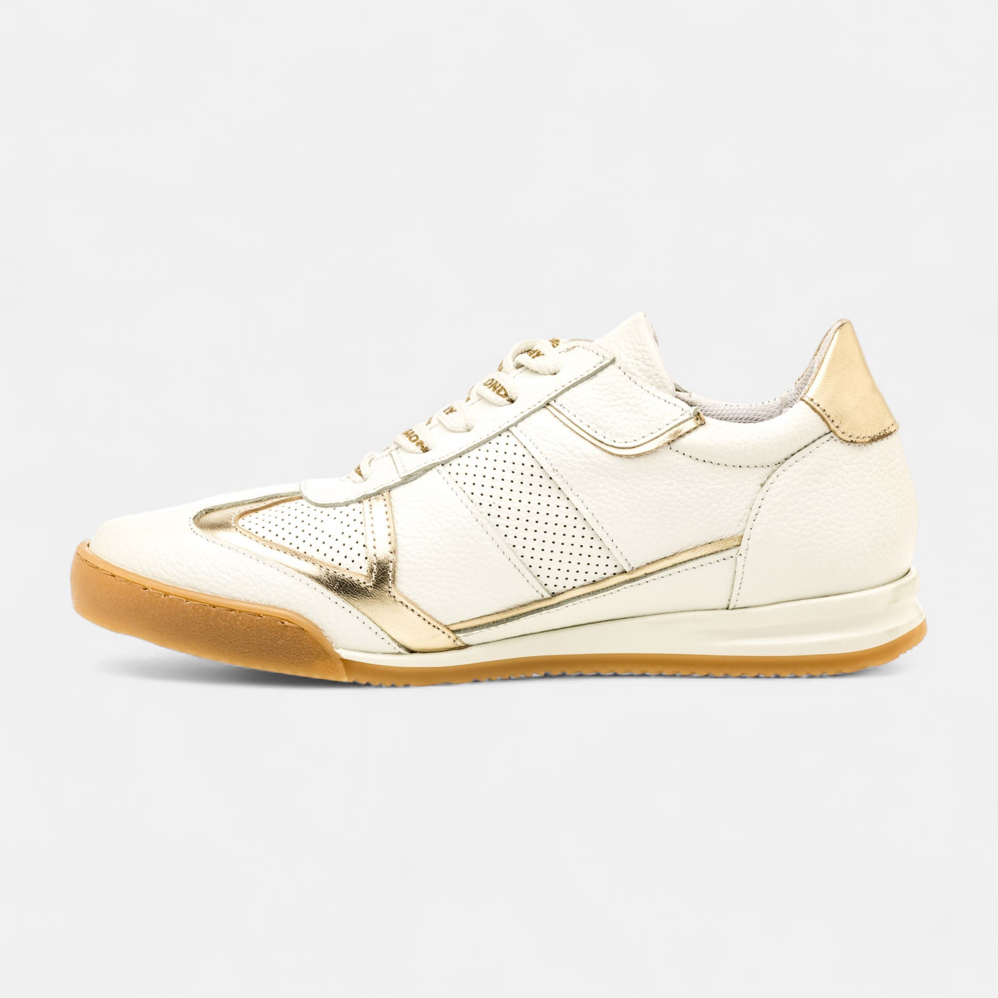 Baskets basses Femme en cuir blanc