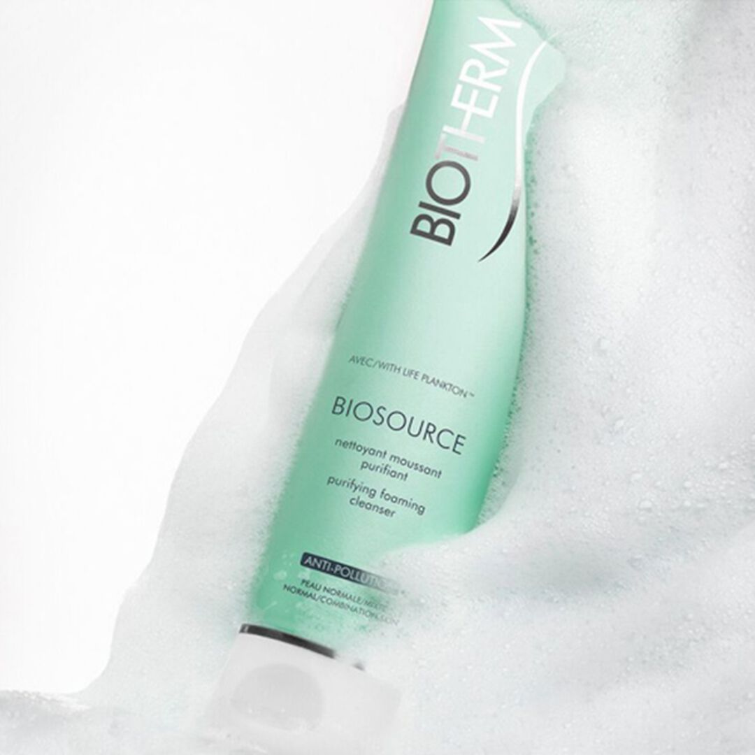 BIOTHERM Biosource Mousse Limpeza, Peles Normais e Mistas - 150ml
