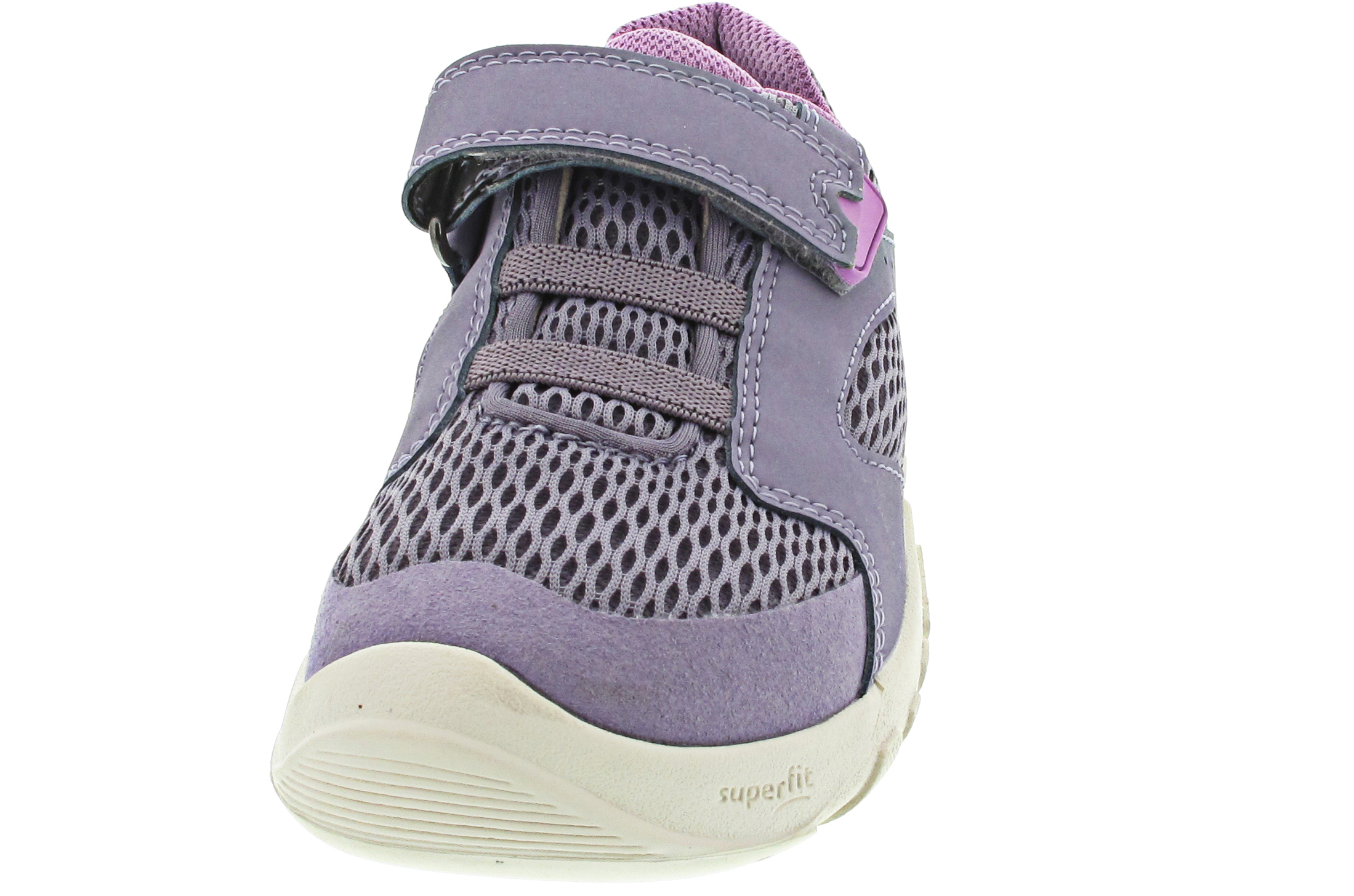 Superfit TRACE Kletthalbschuh lila