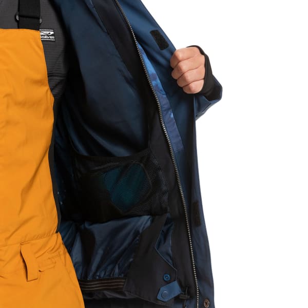Veste de ski QUIKSILVER MSN PRT BLOC JK M SNJT INSIGNIA BLUE QUIET STORM