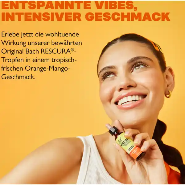 Bachblüten Orange-Mango Tropfen alkoholfrei
