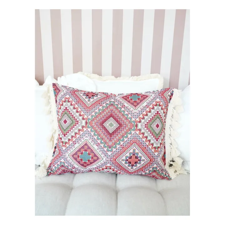 Moi Mili Coussin Boho | Rouge