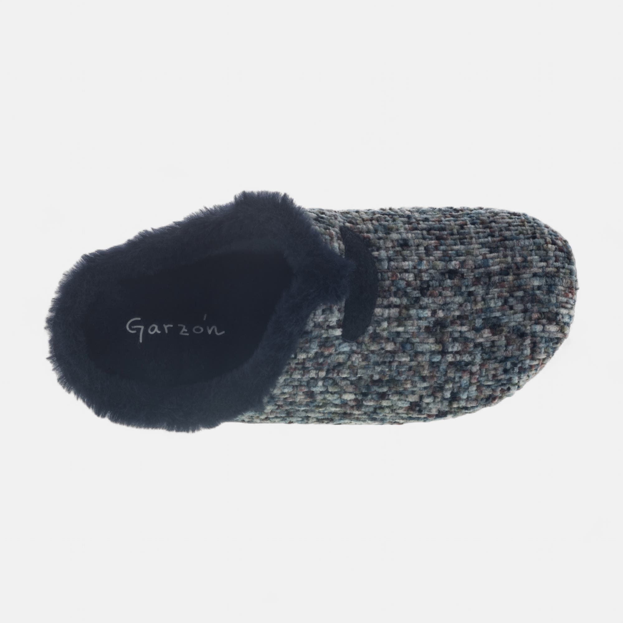 Pantoufles mules Femme bleu marine