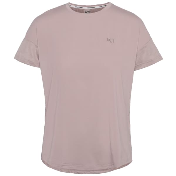 T-shirt running KARI TRAA VILDE AIR TEE LIGHT DUSTY PINK