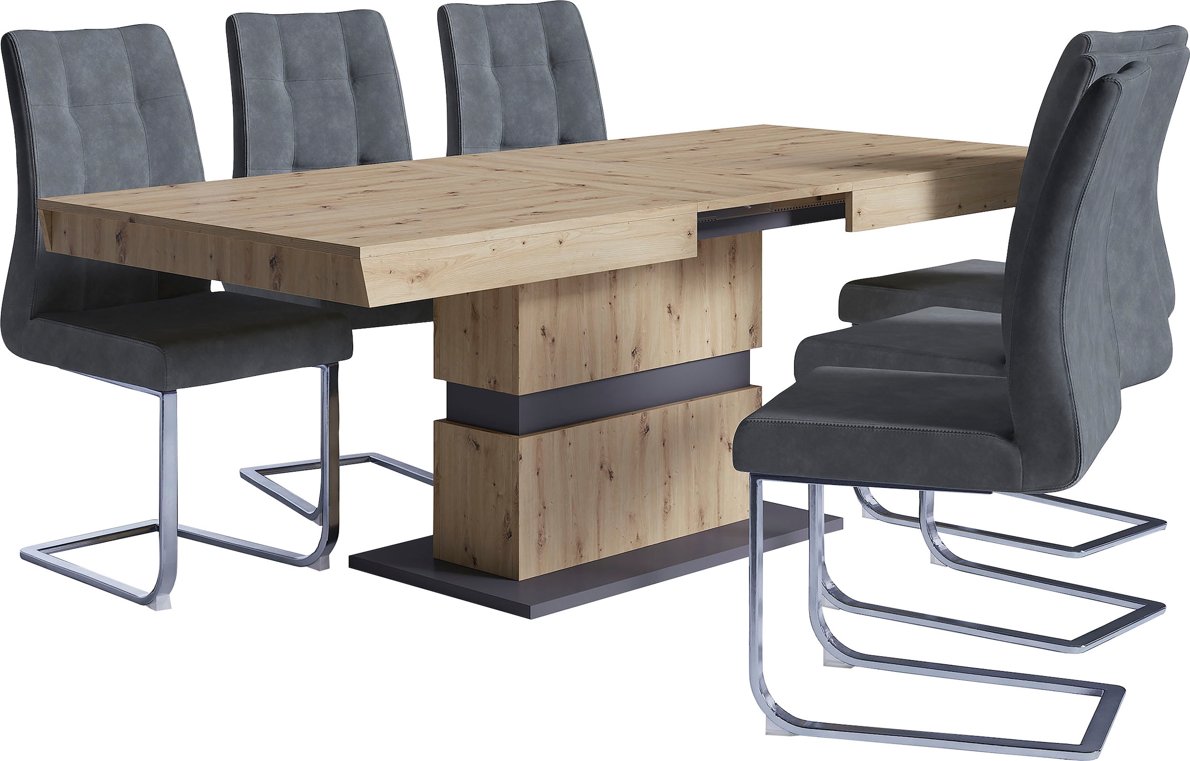 byLIVING Esstisch »Matthew« mit Auszugsfunktion, Breite 140-195 cm oder 160-215 cm