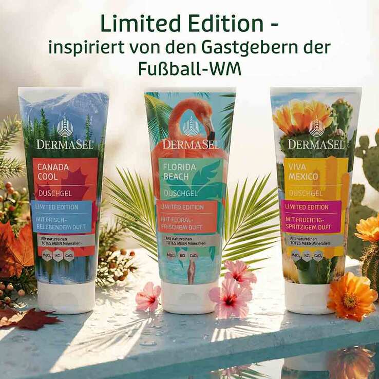 Dermasel Totes Meer Duschgel Canada Cool lim.Edit., 100 ml