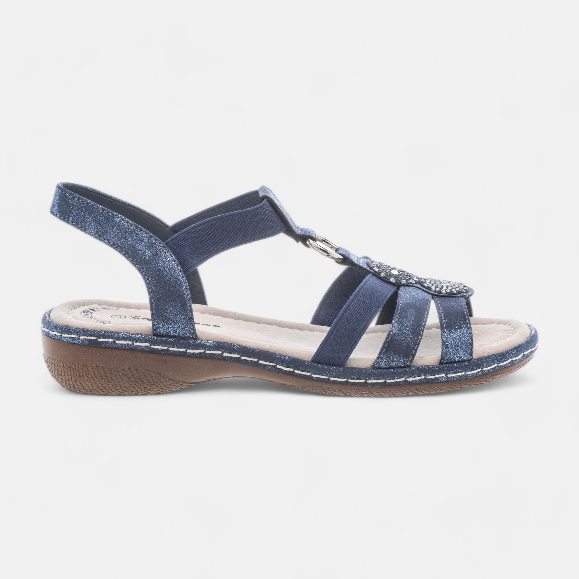 Sandales Femme bleu marine