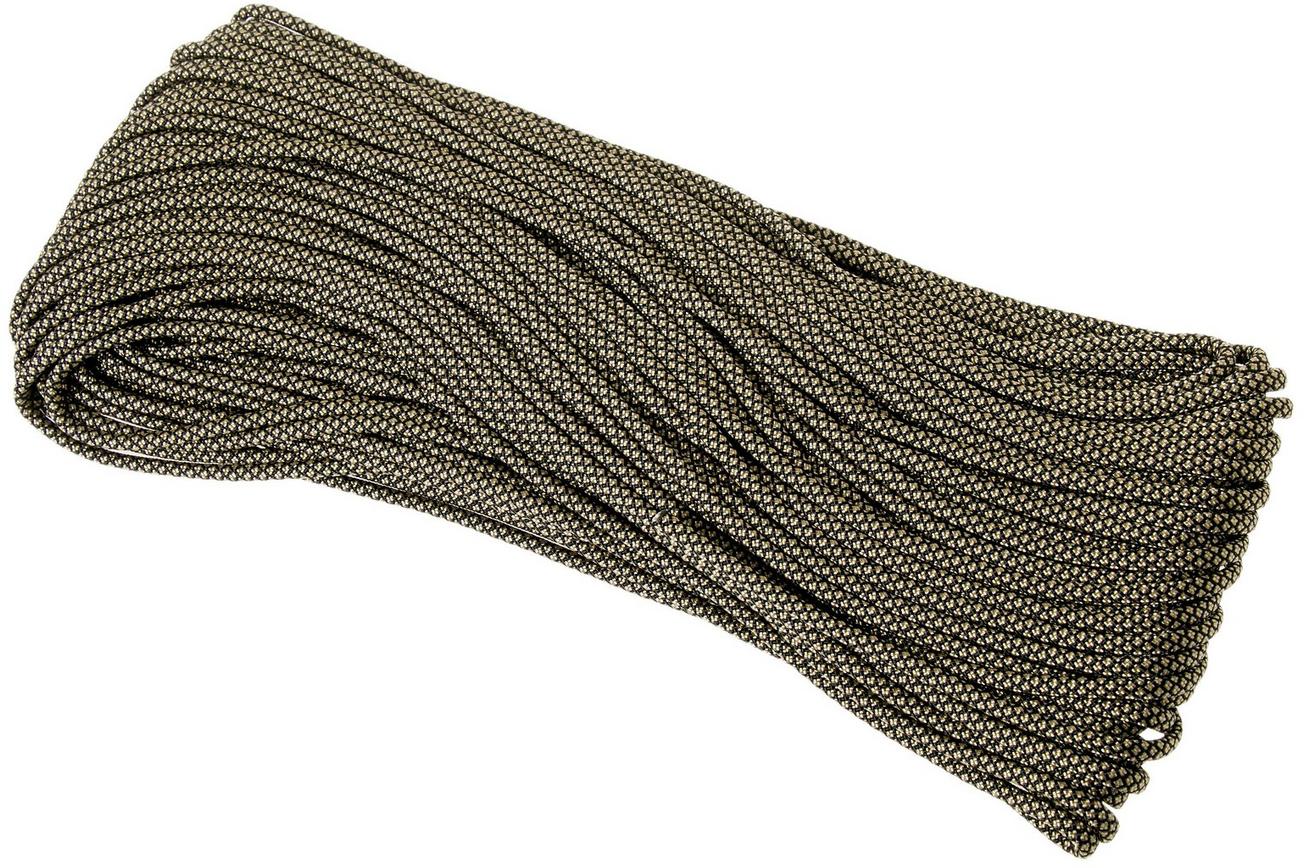 Knivesandtools 550 paracord type III, kleur: gold diamonds, 100 ft (30,48 m)