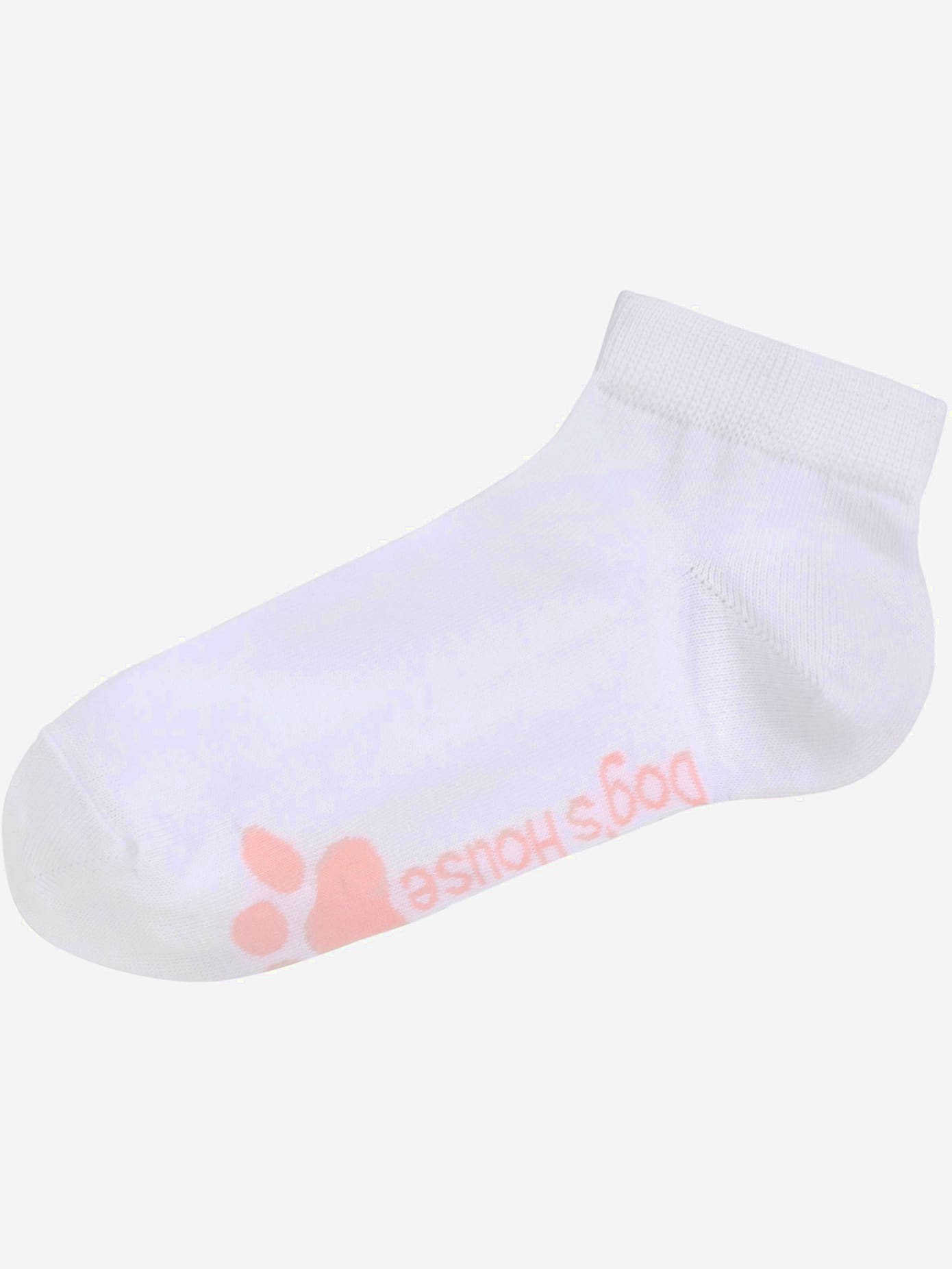 Socquettes motif de pattes doux sous la semelle