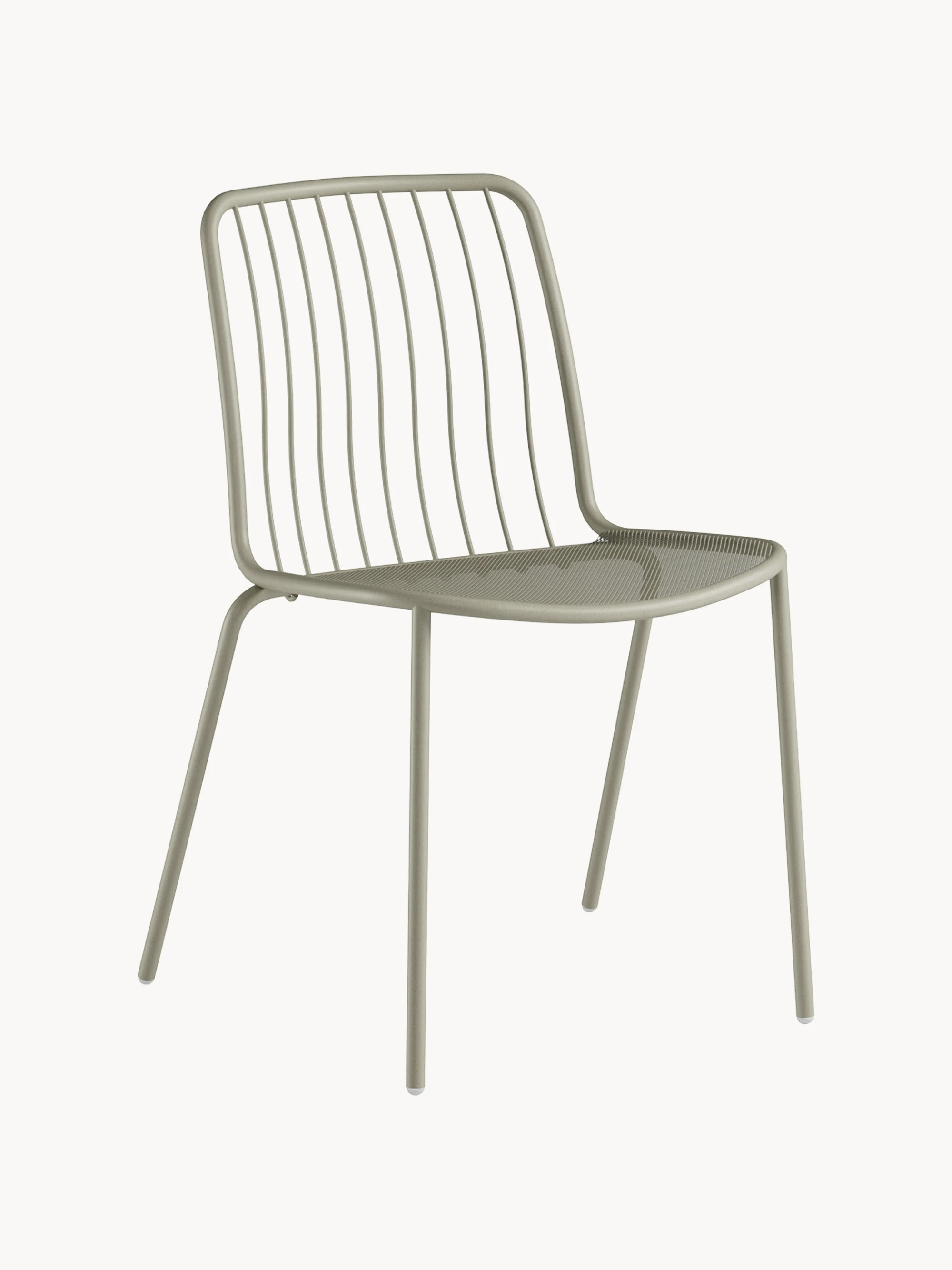 Stapelbare tuinstoelen Alisea, 2-delig