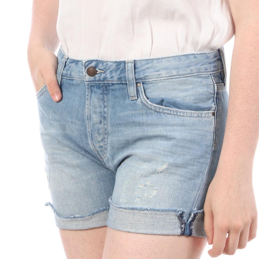 Teddy Smith Shorts Bleu Clair Femme Teddy Smith Sister Short
