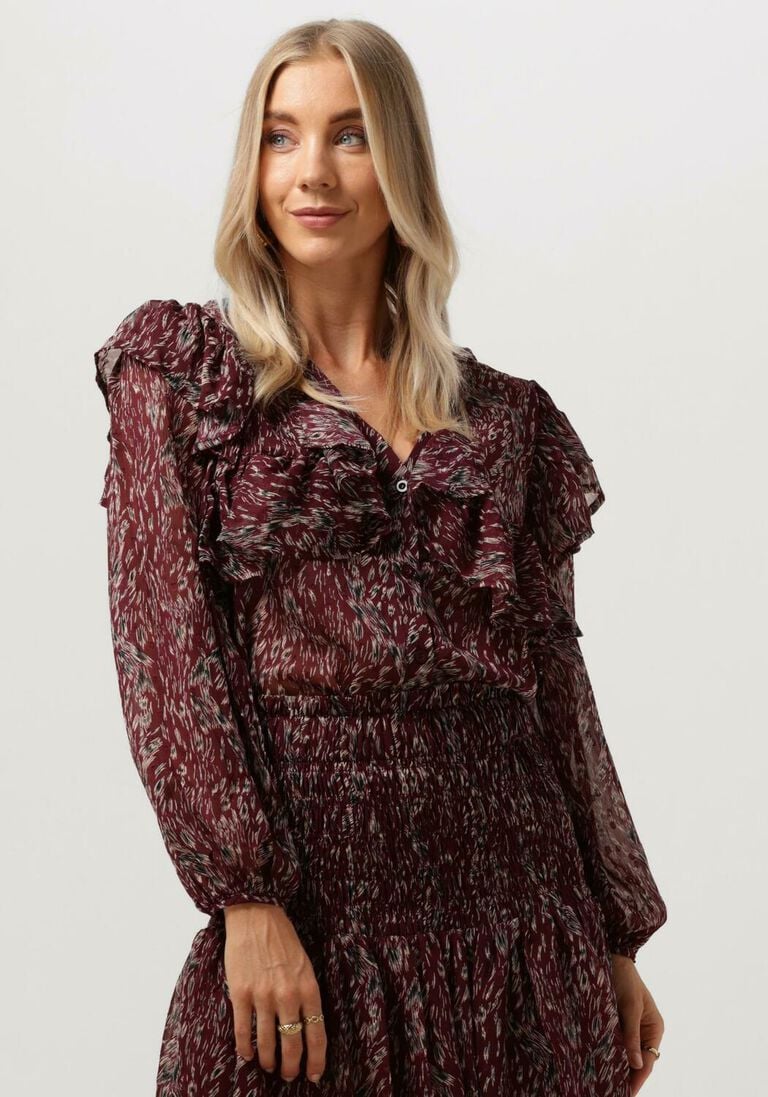 STUDIO AMAYA fuchsia studio amaya blouse daisy