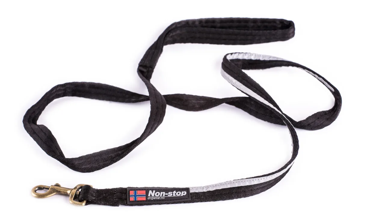 Non-stop Dogwear Strong Leash, 2m Black