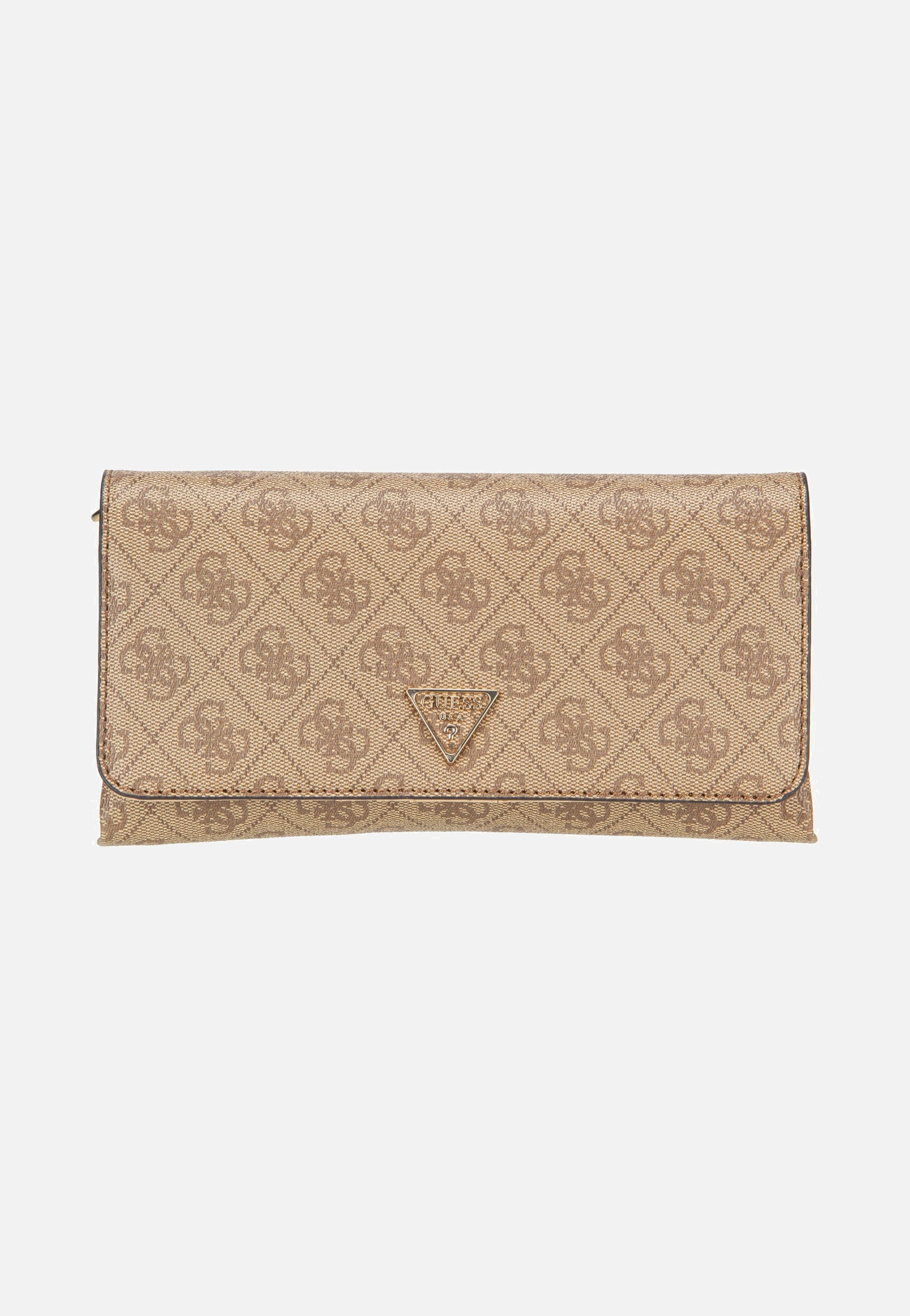 Noelle II Xbody Flap Organizer Latte Logo/Brown - Clutch