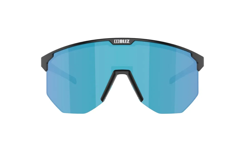 Bliz Hero Matt Black/Brown with Blue Multi