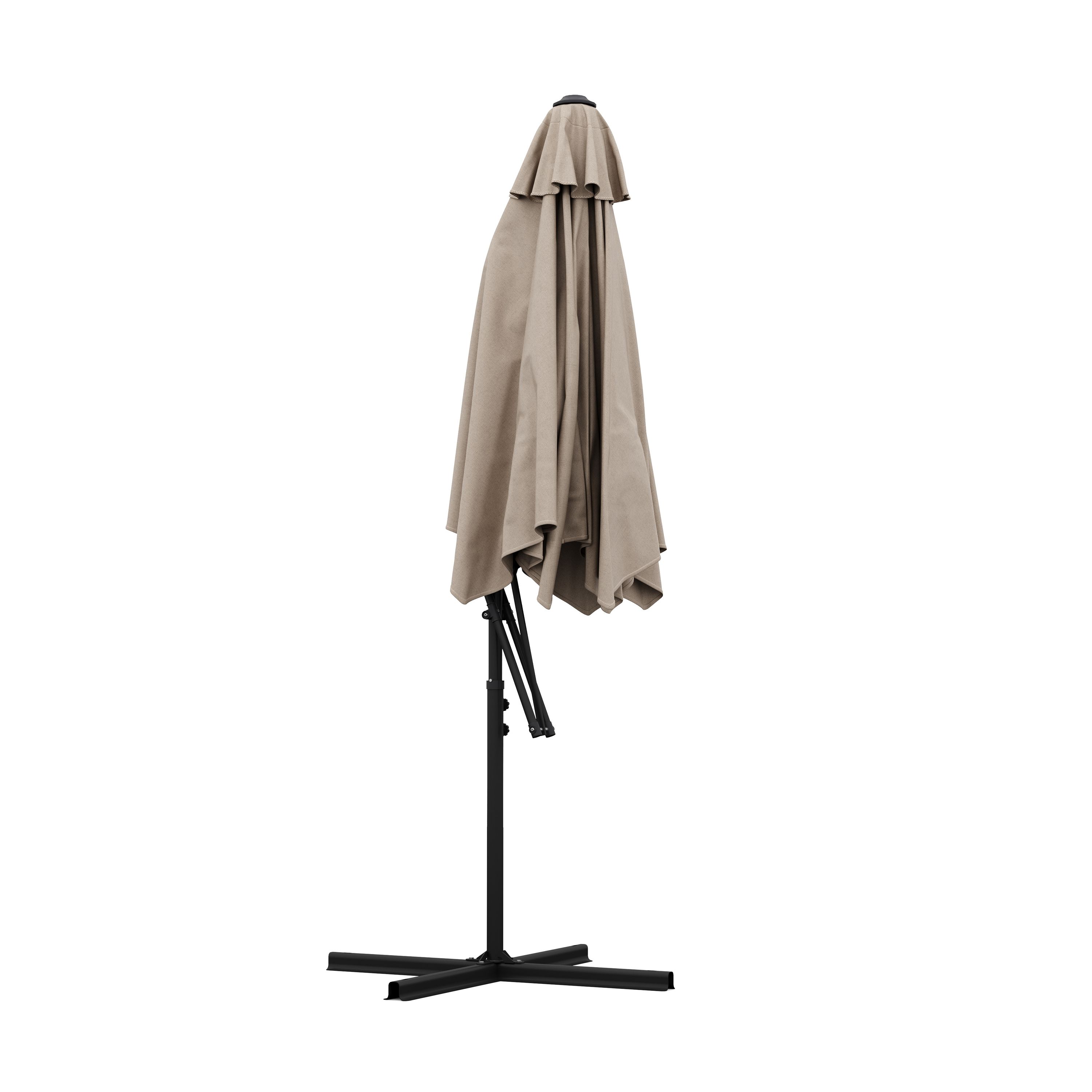 Sonnenschirm Ampelschirm RAY 270 cm beige