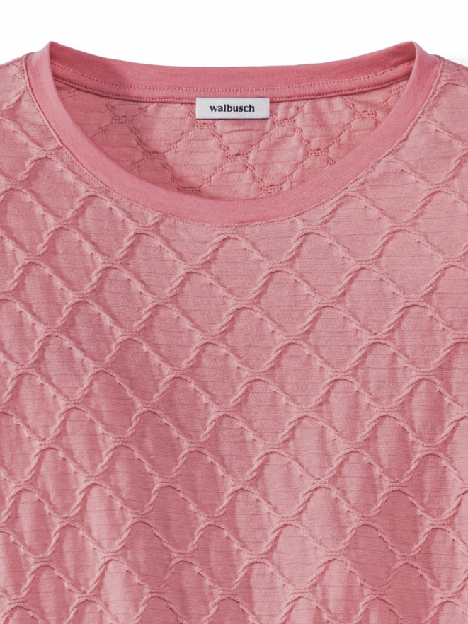 Baumwollshirt Strukturmuster