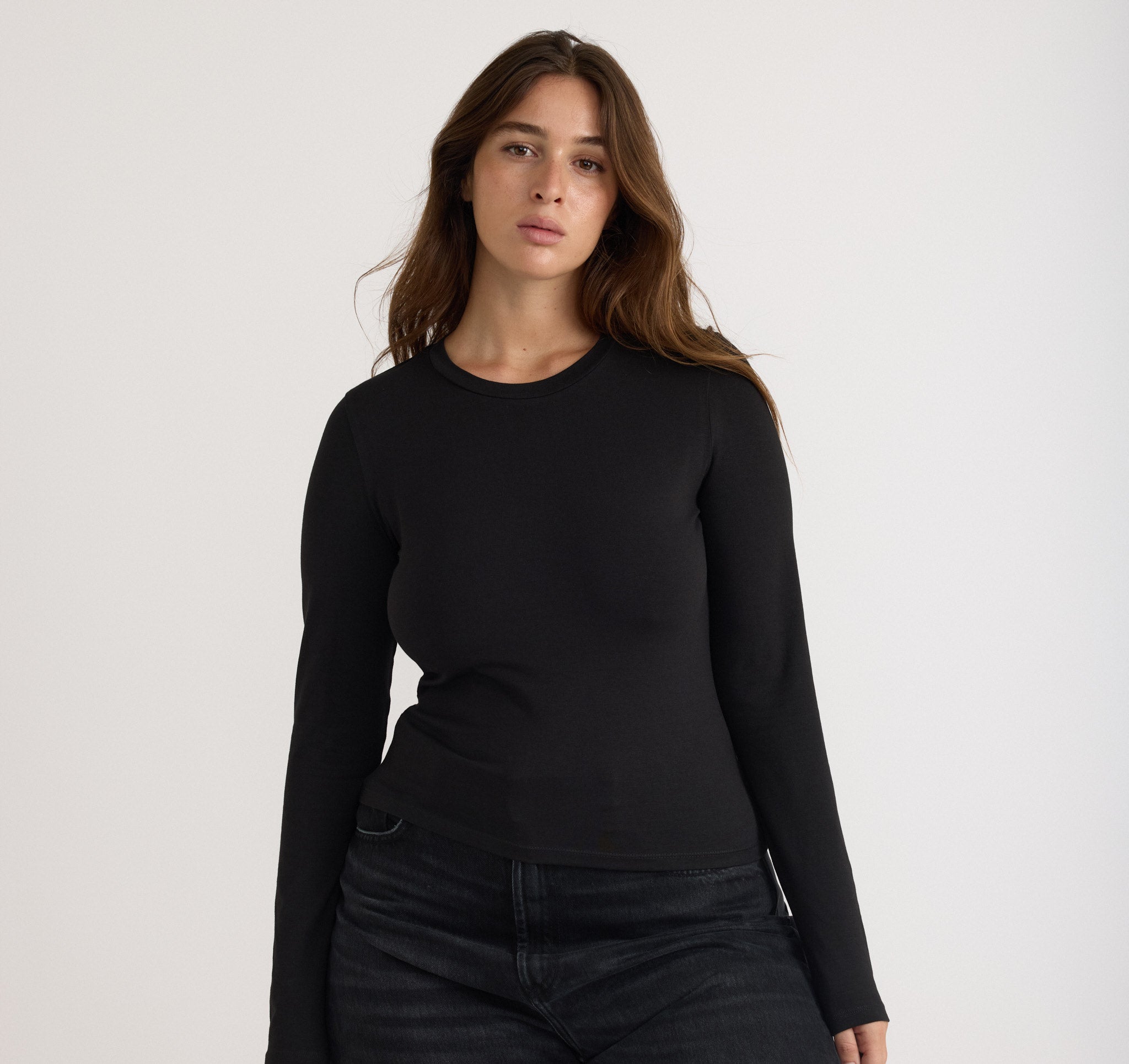 TENCEL™ MODAL<br>Everyday Regular Long Sleeve Tee