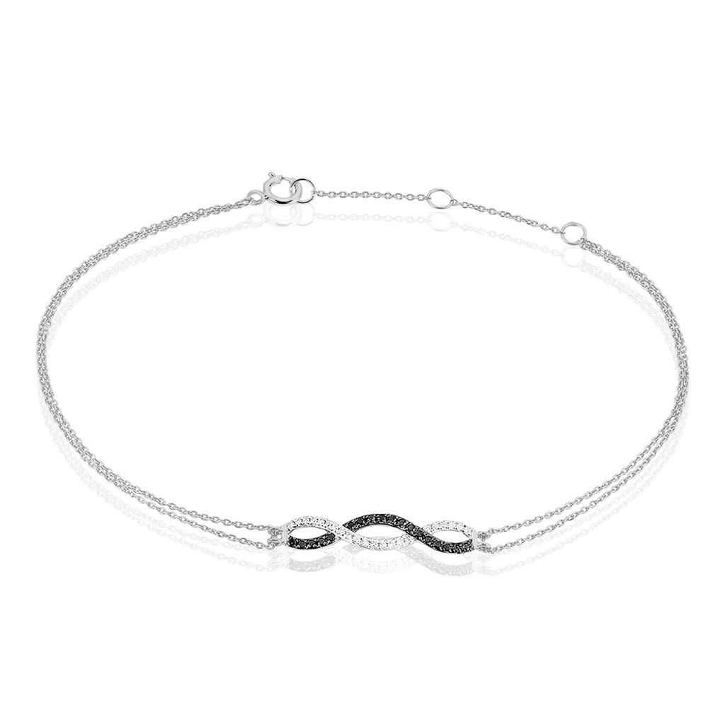 Bracelet Lilybeth Or Blanc Diamant