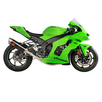 Ligne Complète Akrapovic Evolution carbone embout carbone - Noir