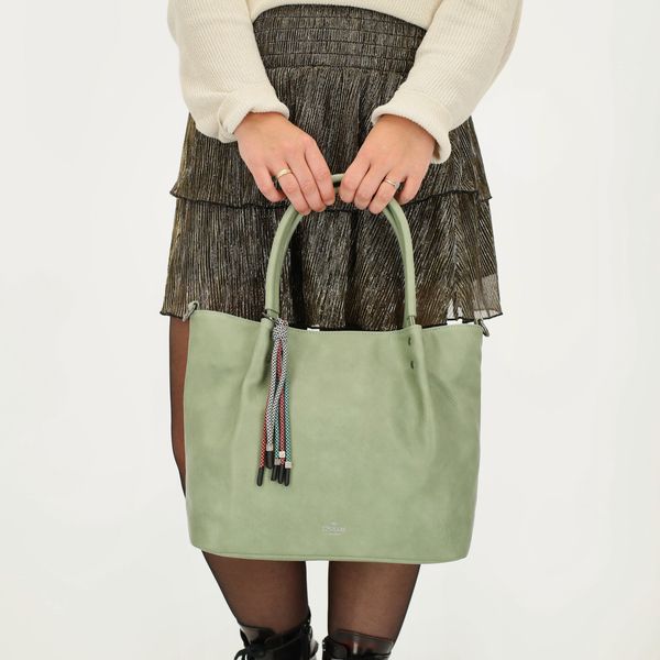 Charm London Tottenham Shopper Natuur Groen