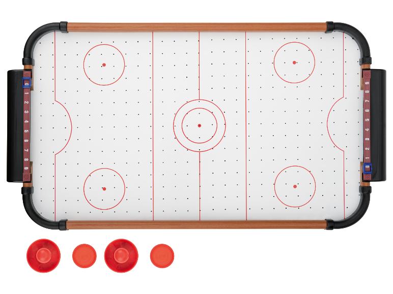 Mini tafelvoetbal, airhockey of biljart