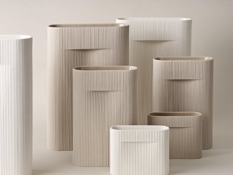 Muuto Ridge vaas H48 off-white
