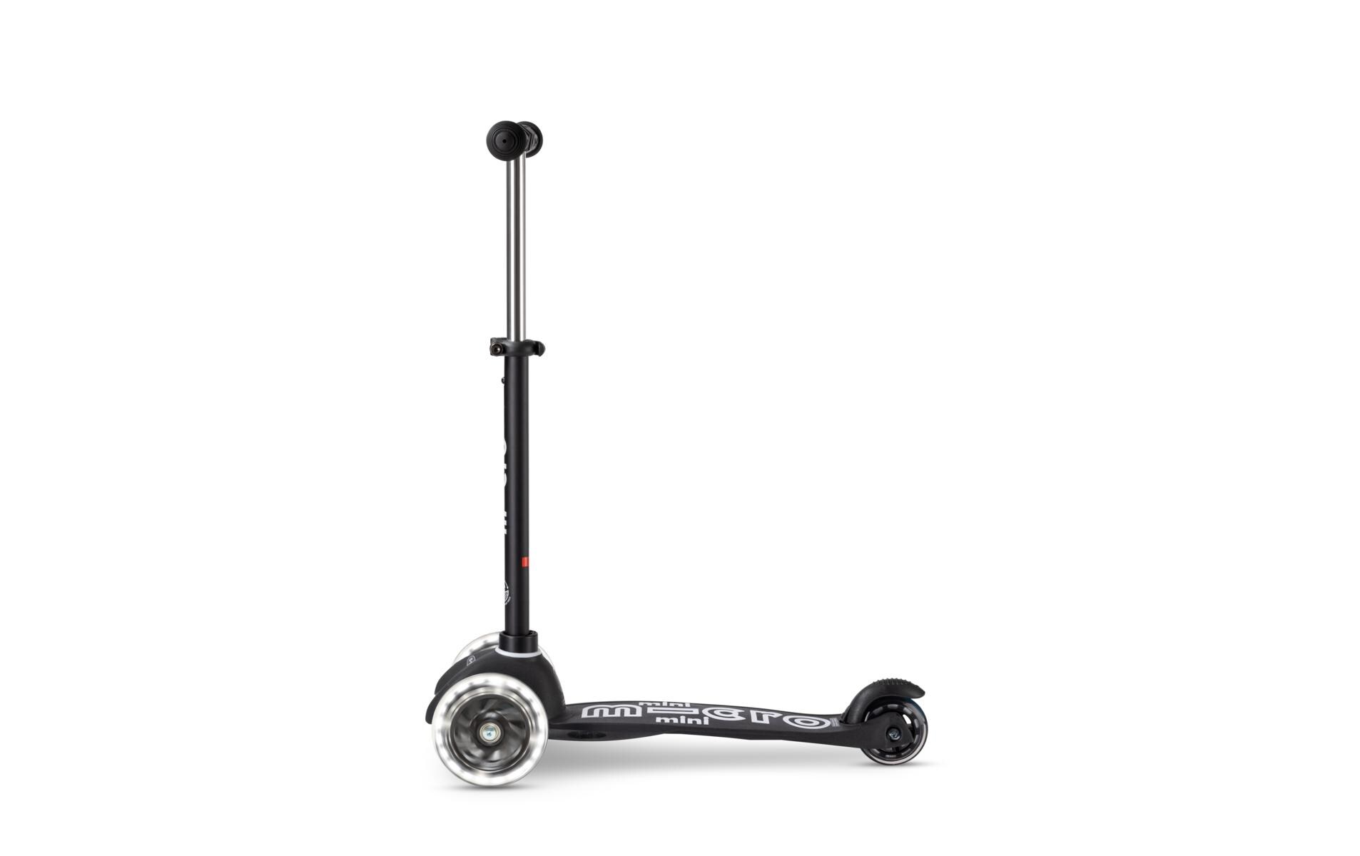 Kickboard Mini Micro Deluxe Eco SchwarzKids Scooter aus recycelten Fischernetzen