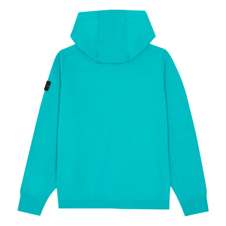 Stone Island Sweat Zippé Logo | Vert émeraude
