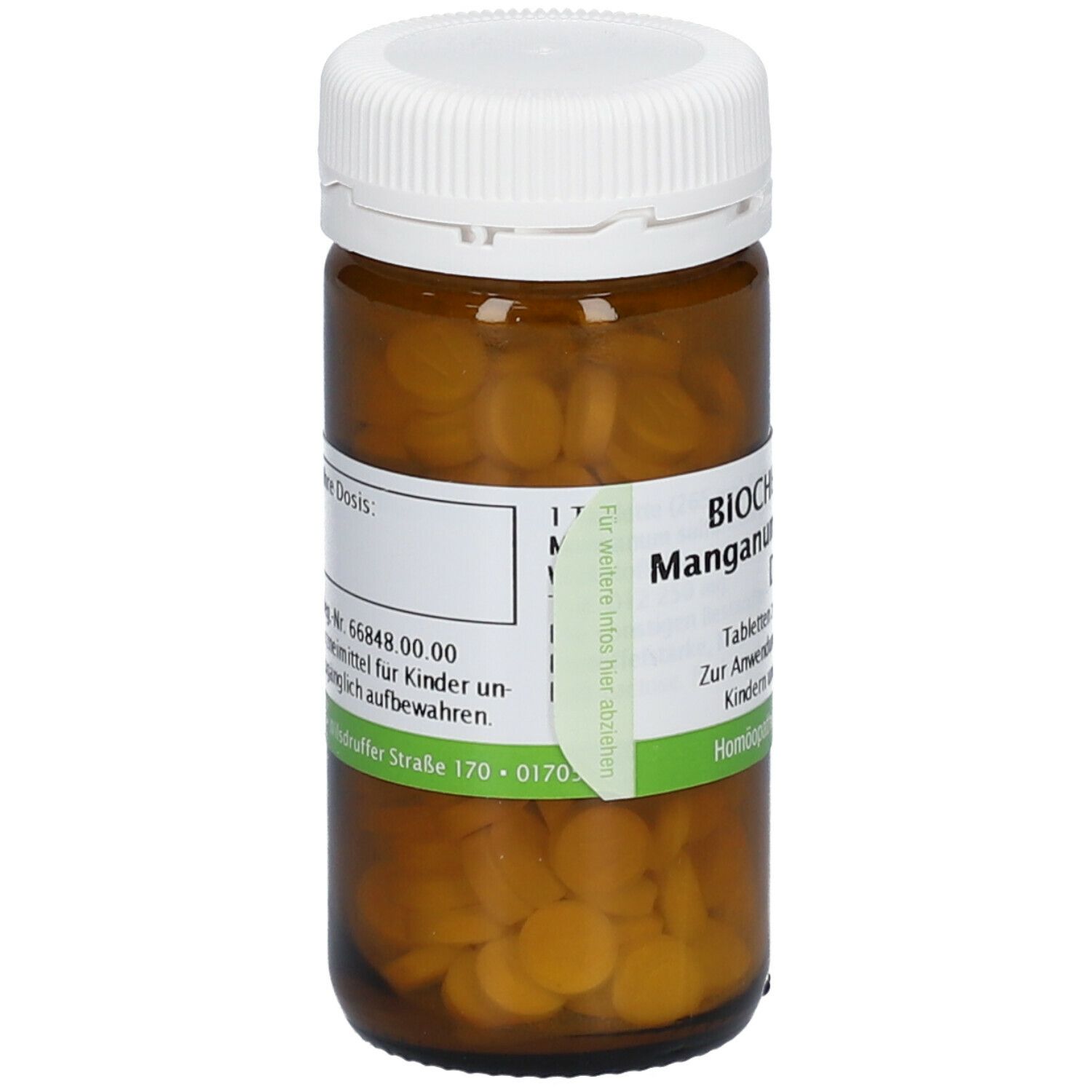 BIOCHEMIE 17 Manganum sulfuricum D 12
