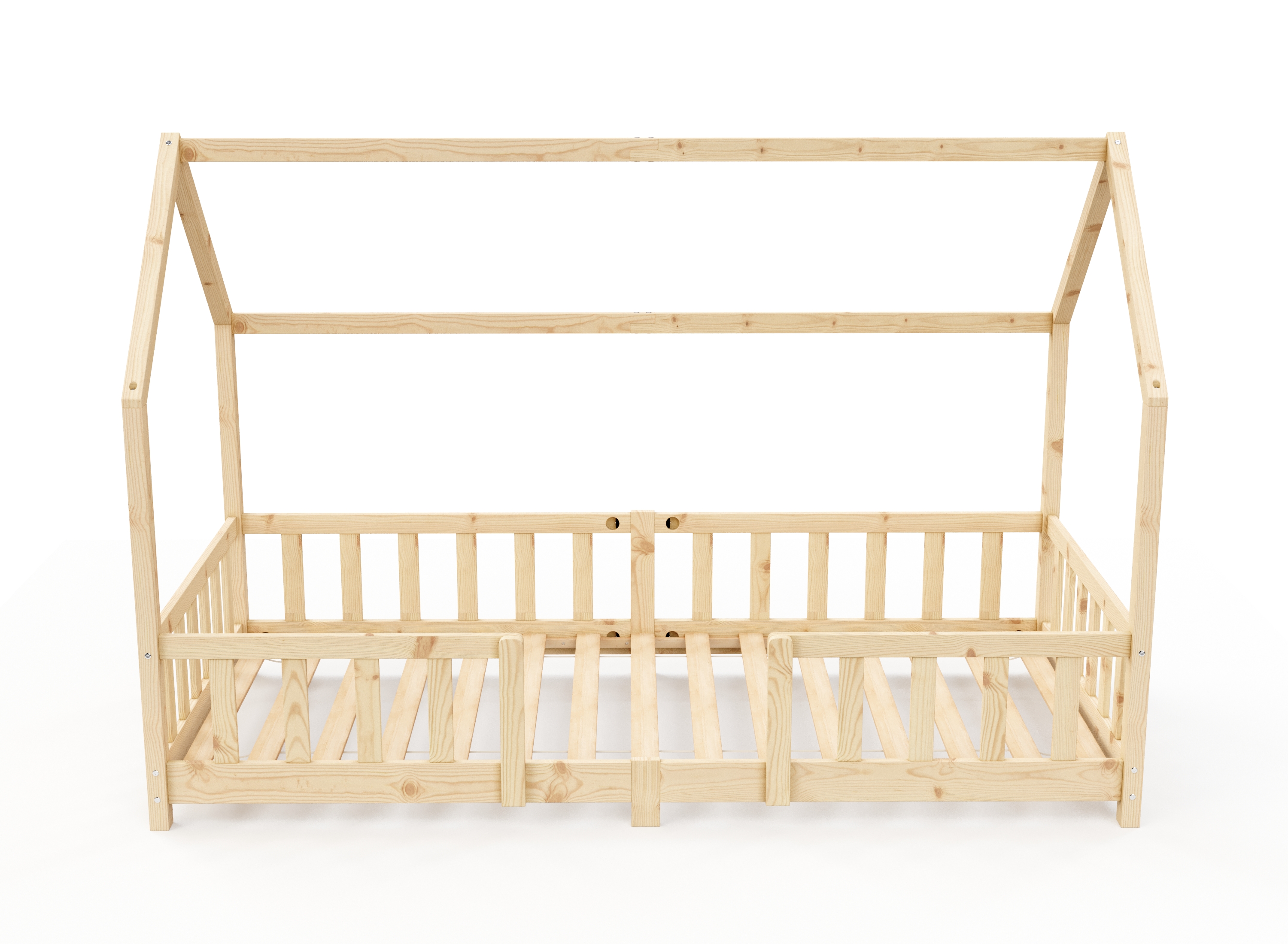 Kinderbett MAISON 90 x 200 cm natur