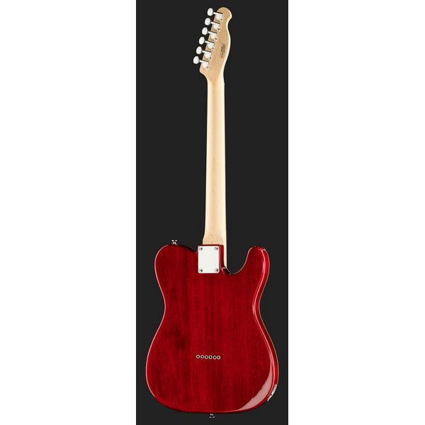 Harley Benton TE-90QM LH Trans Red Bundle