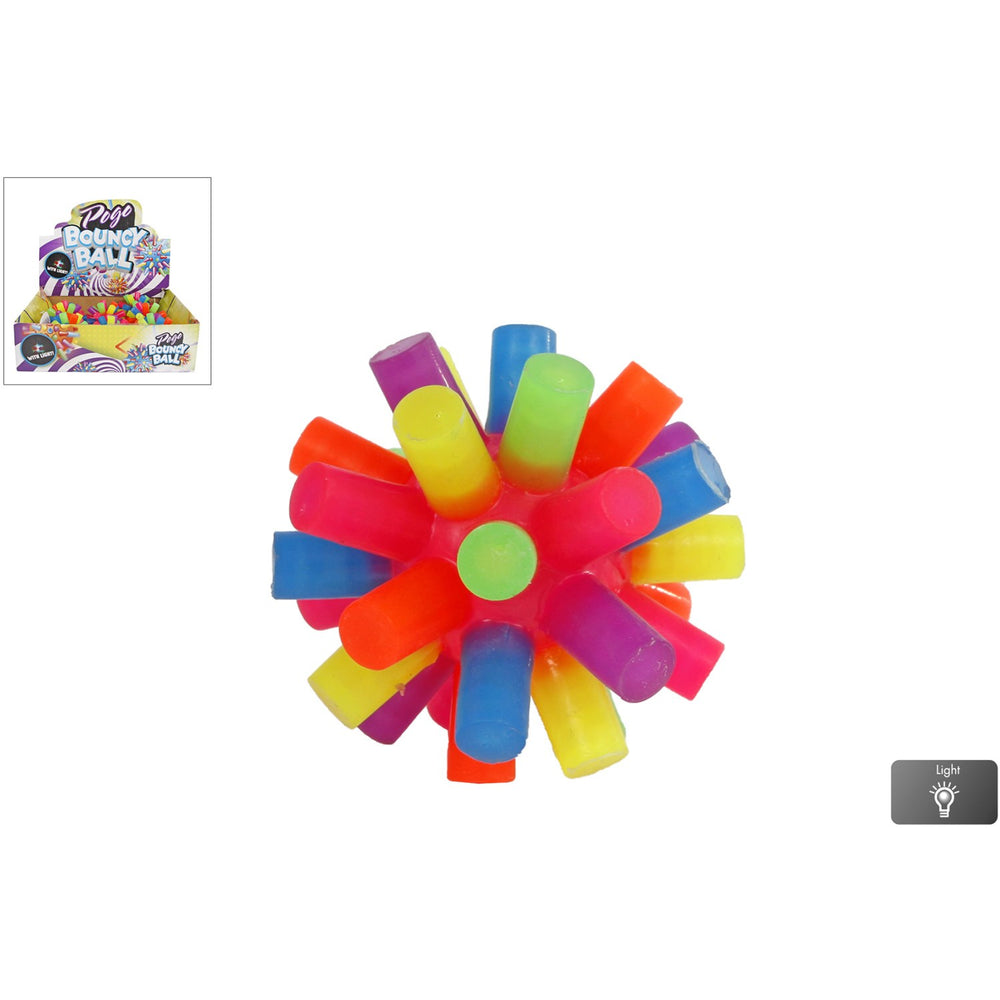 Køb Pocket Money Pogo Hoppebold Med Lys 8 Cm CDU