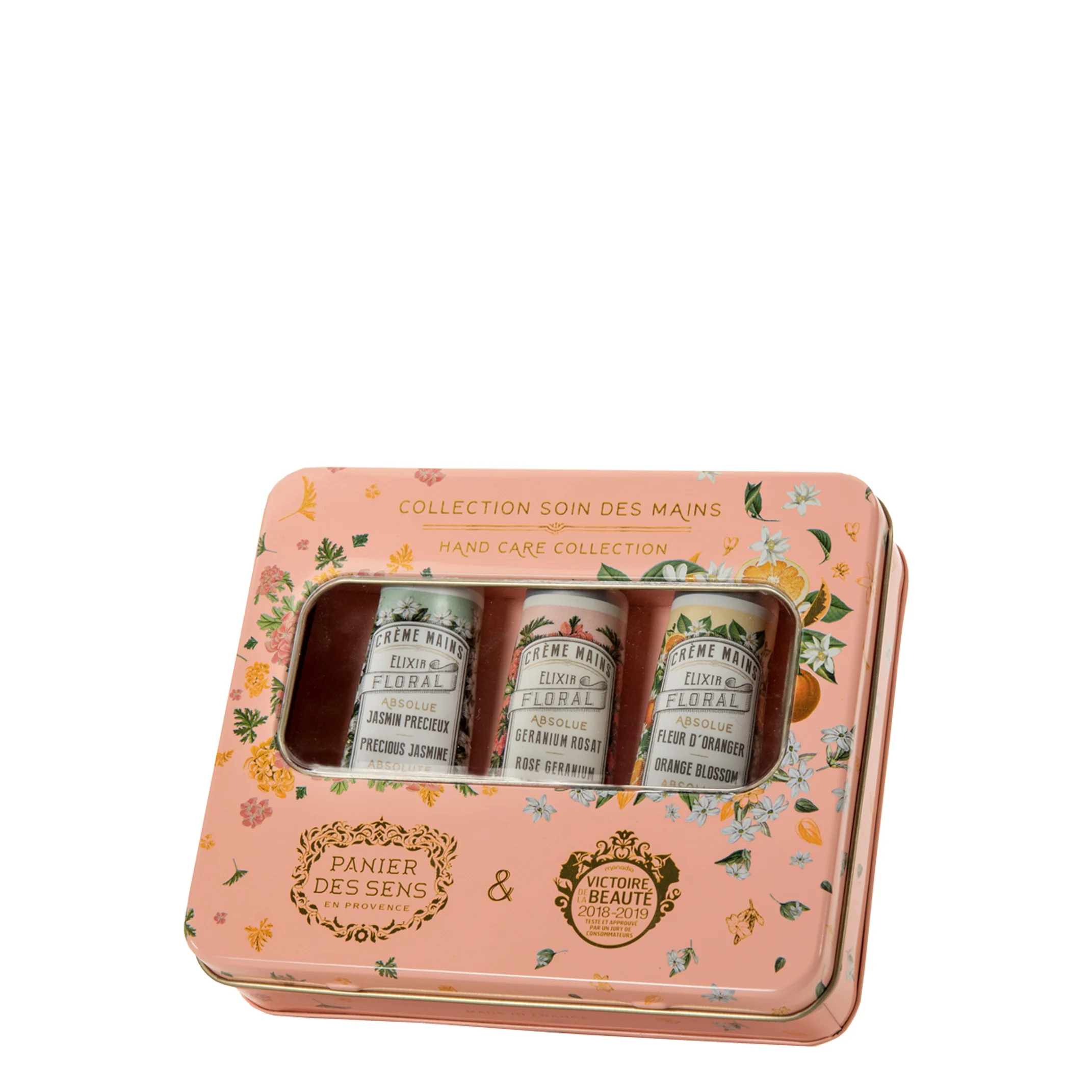 Coffret Soin des mains - Crèmes Mains (Fleur d'Oranger, Jasmin, Géranium) |