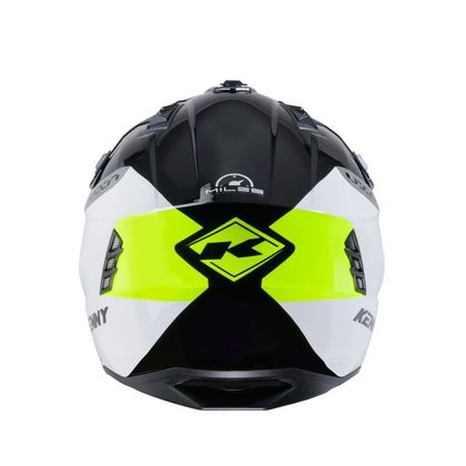 Casque trial Kenny MILES - GRAPHIC 2025 - Noir / Jaune