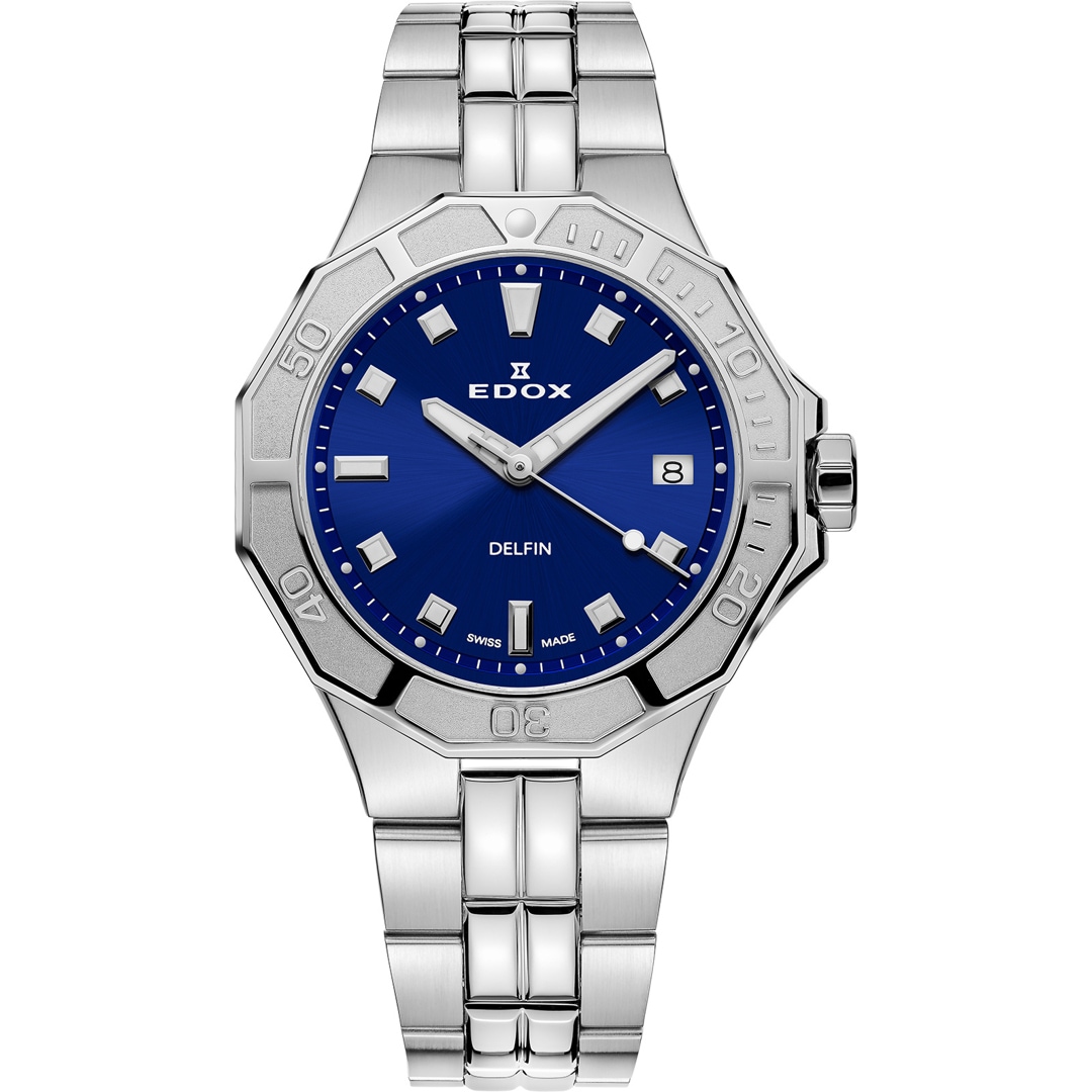 Edox Delfin Diver Date 38