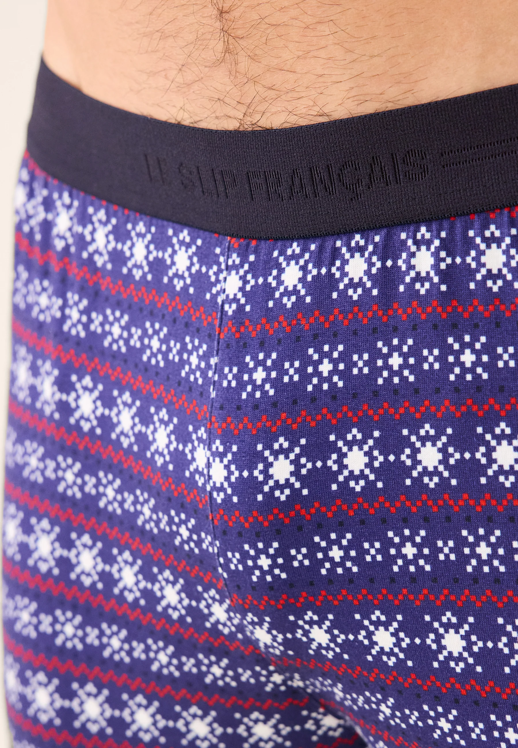 Bas de pyjama en  coton-Manu Flocon