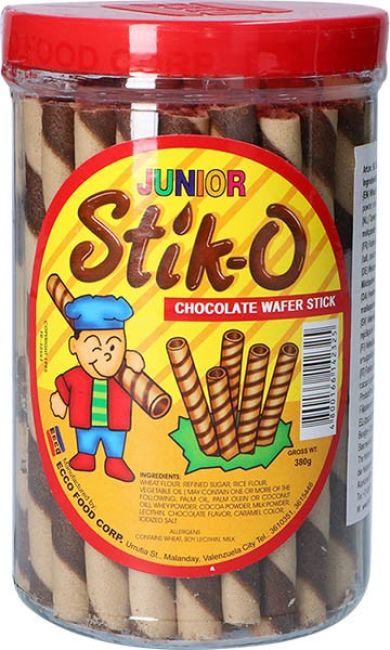 Stik-O Chocolate Wafer Stick 380g