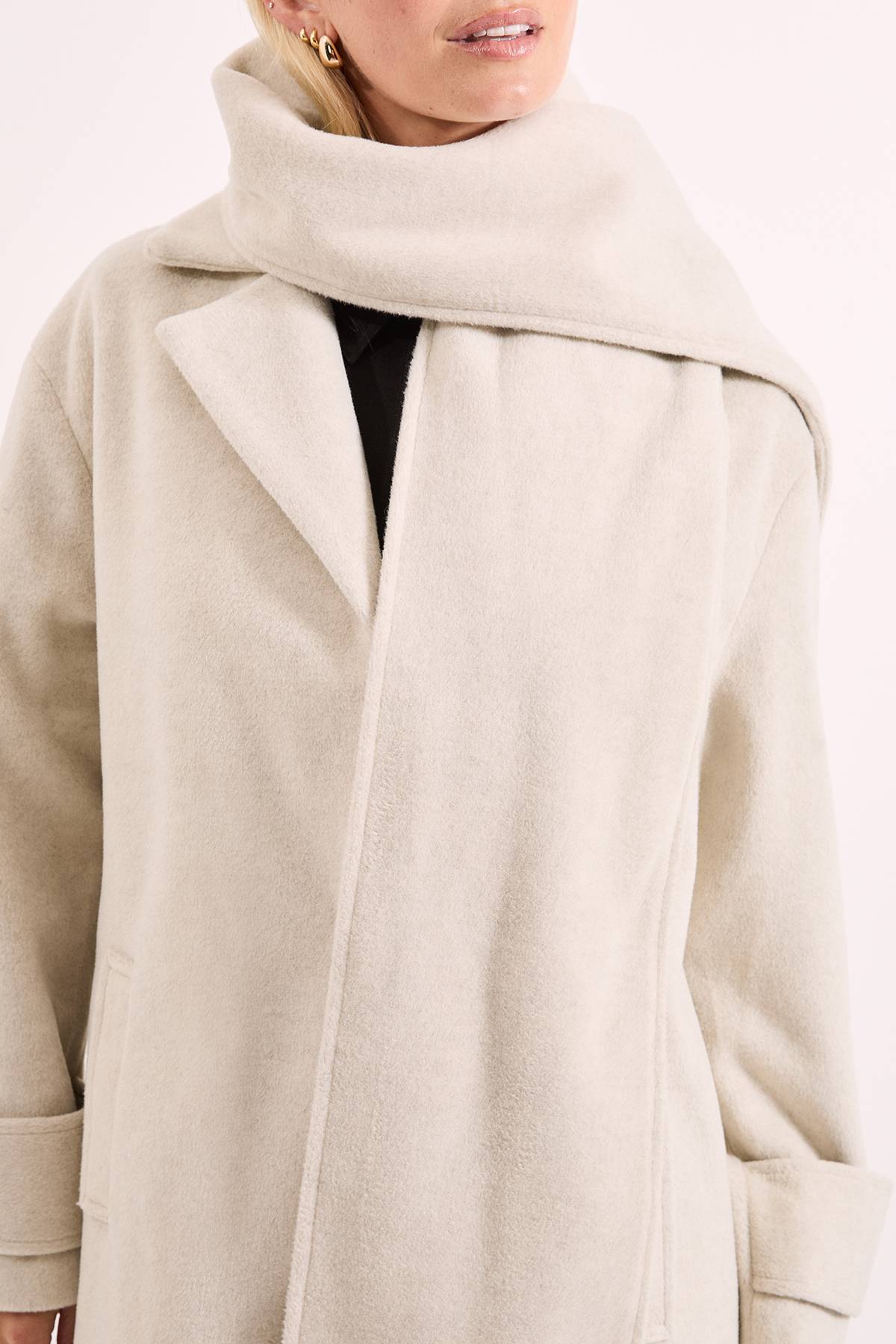 Wallis Manteau Maxi 2 en 1 avec Écharpe Principles by Wallis