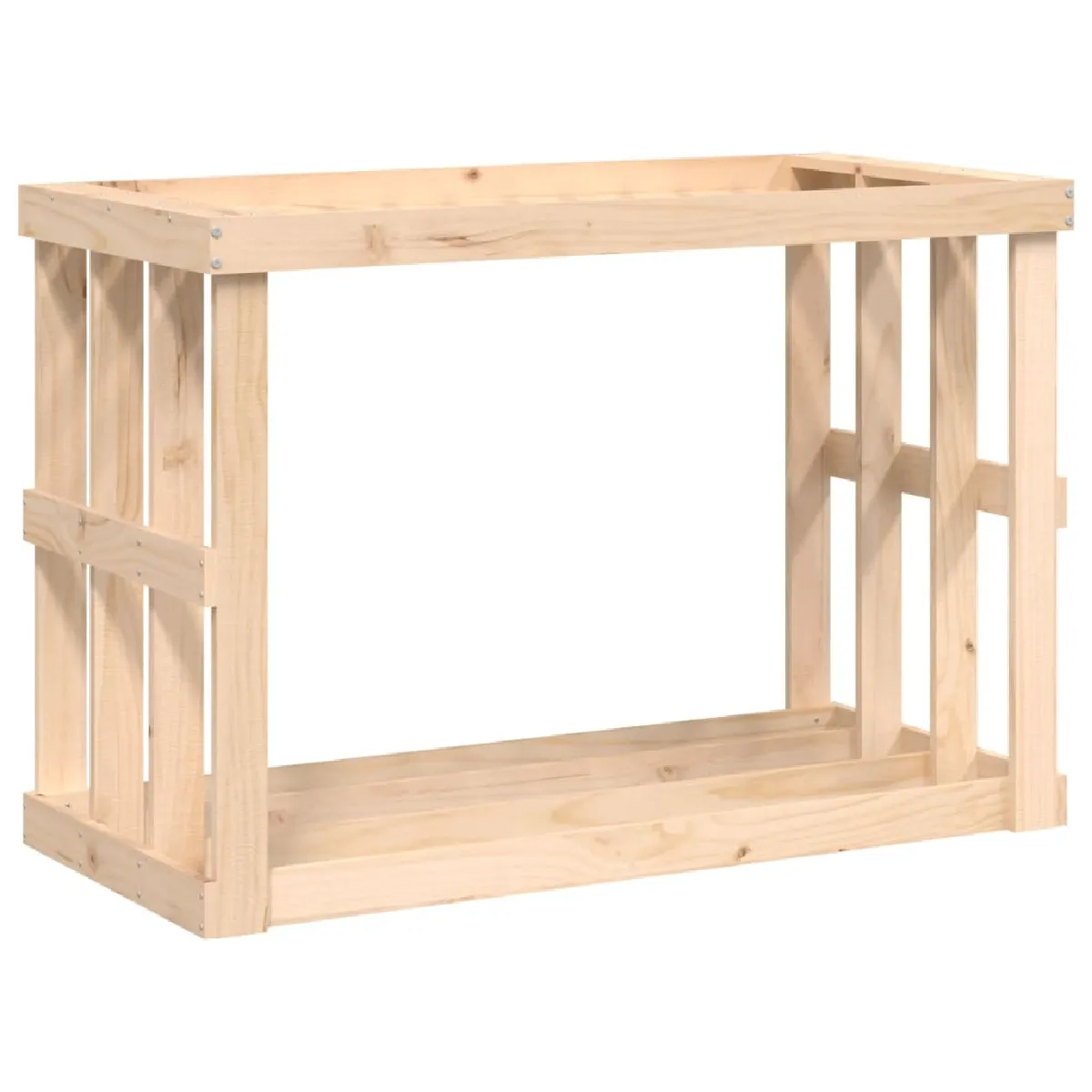 VidaXL Porte-bûches Bois de Pin